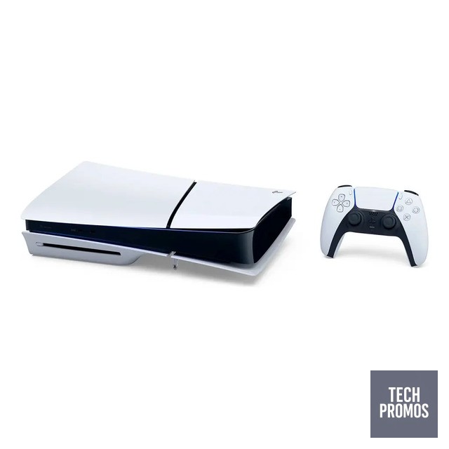 Playstation 5 Slim Cor Branco 1 Tb Versão Mídia Física