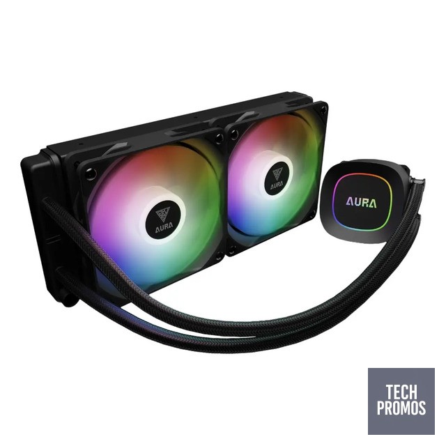 Water Cooler Gl240 Lite Aura Argb Preto Gamdias Preto